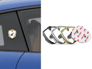 Honda Badge Fender Custom Stile Pro Inox